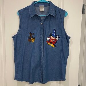 Disney Blue Denim Shirt